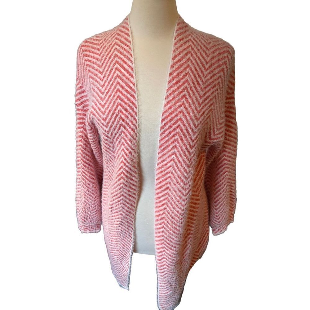 ANGASHION Super Soft Long Open Cardigan